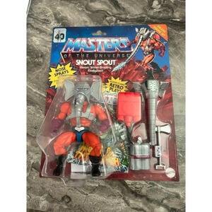 Masters of the Universe Snout Spout 40th Anniversary Action Figure Mattel‎